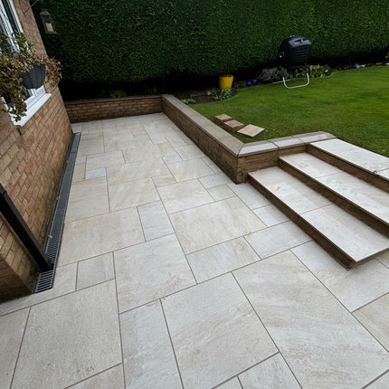 Lake Quartz White - Vitrified R-11 - Porcelain Paving
