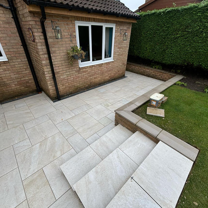 Lake Quartz White - Vitrified R-11 - Porcelain Paving