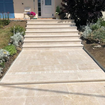 Dijon Limestone Paving 600x900x20mm (Sold per SQM) - The Landscape Factory