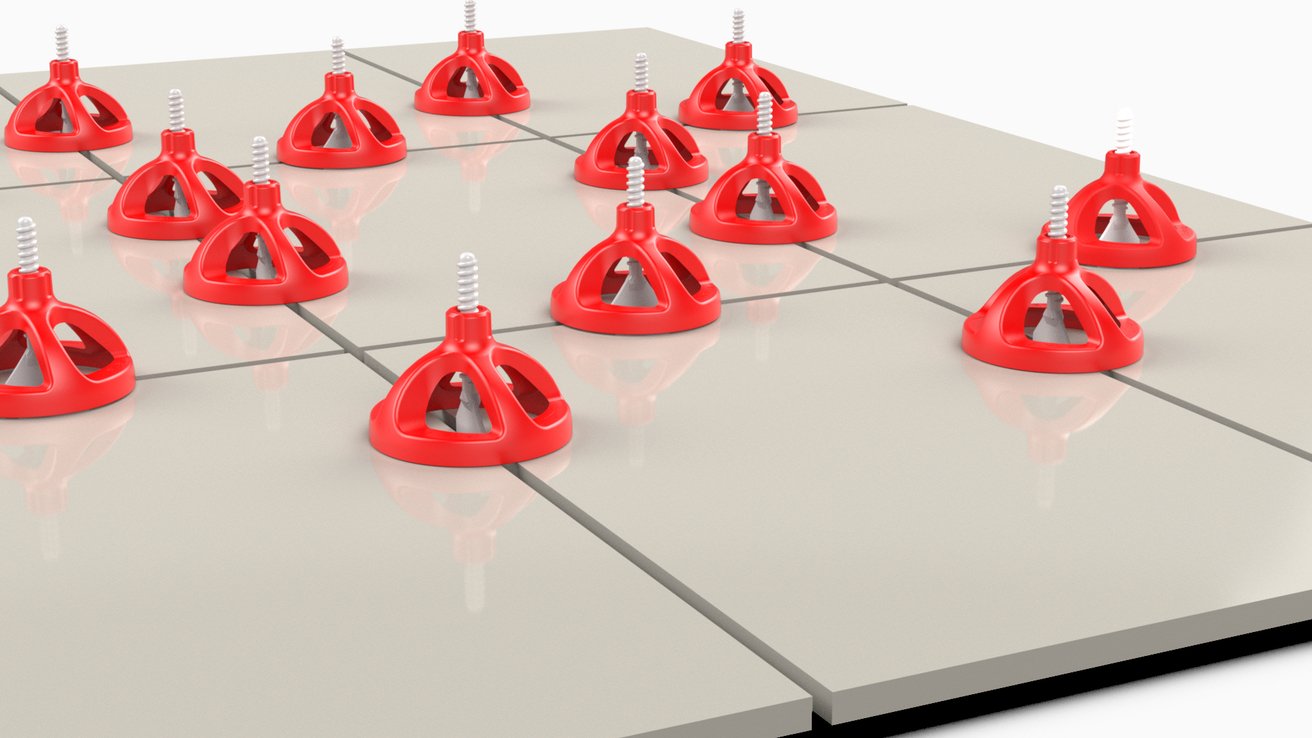 Self Levelling Porcelain Trade Tile System - Rubi Cyclone - Easy use ...