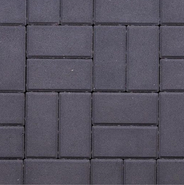 Charcoal Block Paving - 100mm x 50mm x 200mm - The Landscape Factory