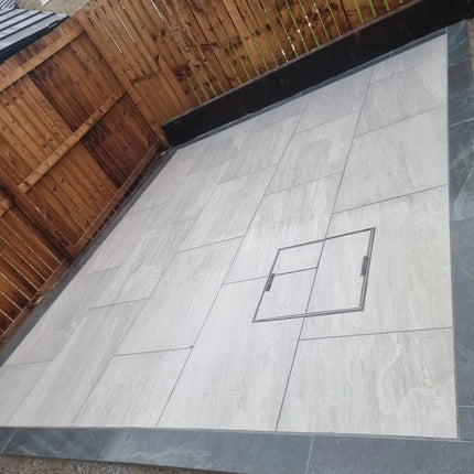 Lake Kandla Grey - Vitrified R-11 - Porcelain Paving - The Landscape Factory