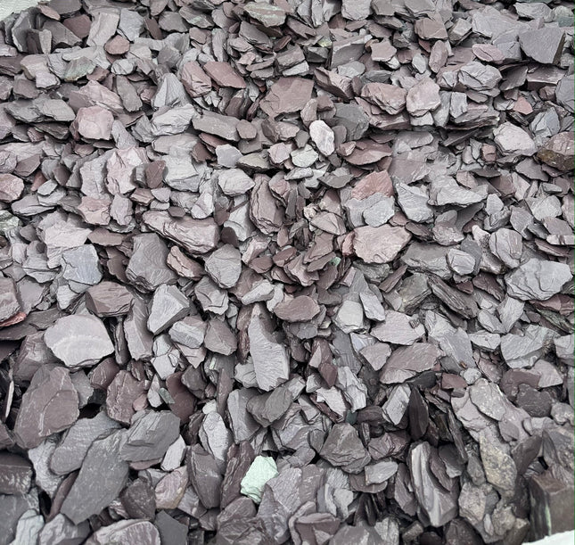 Plum Slate - Bulk Bag - 850kg Approx - The Landscape Factory