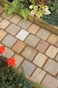 Raj Green Edging Block - 150mm x 150mm x 22mm - The Landscape Factory