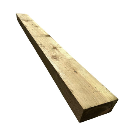 Treated Sleepers 100 x 200 mm Green - The Landscape Factory